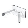 OMNIRES Bateria umywalkowa podtynkowa SACRAMENTO chrom/biały SC2315CRB